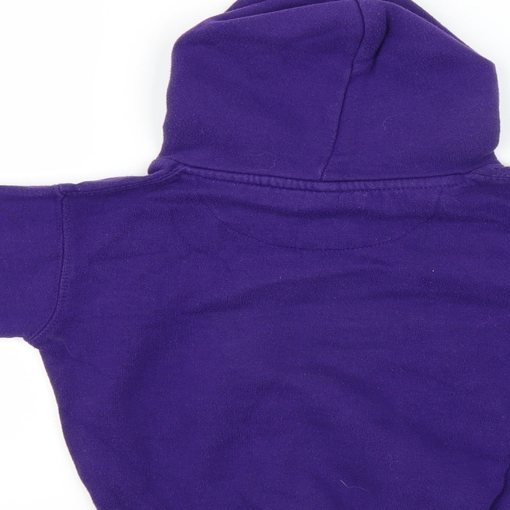 Cotton Ridge Boys Purple Pullover Hoodie Size 5-6 Years