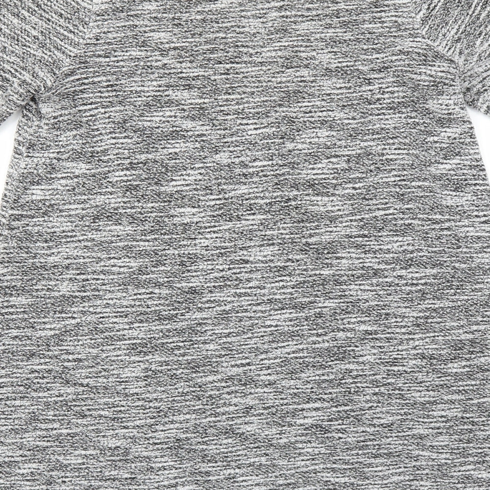 River Island Womens Grey Jumper Dress Size 8