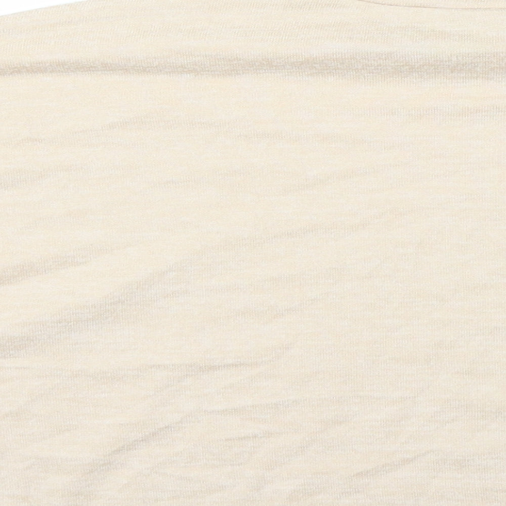 Primark Womens Beige Pullover Jumper Size S - CROPPED