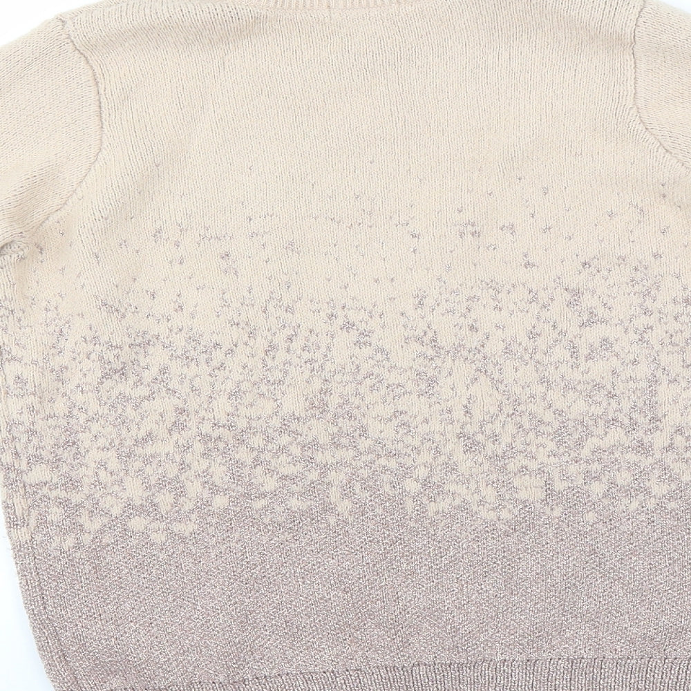 H&M Womens Pink Pullover Jumper Size S