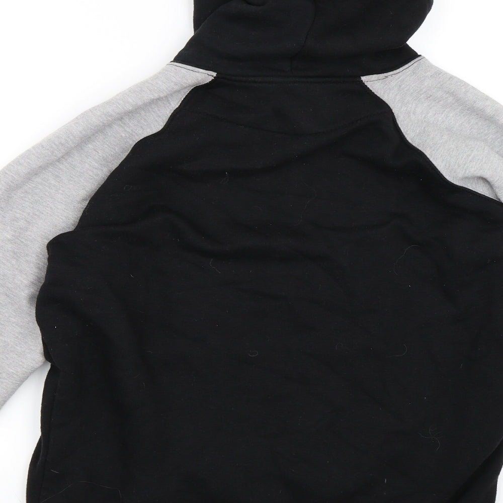 Preworn Mens Black Pullover Hoodie Size S - King