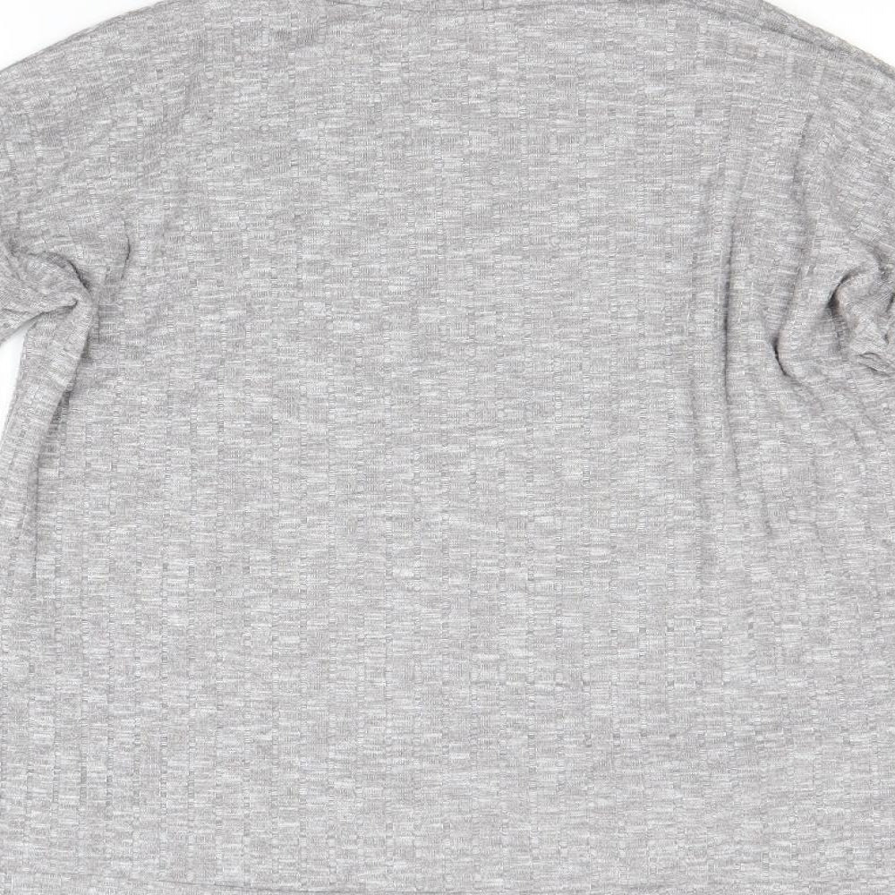 Warehouse Womens Grey Pullover Jumper Size M