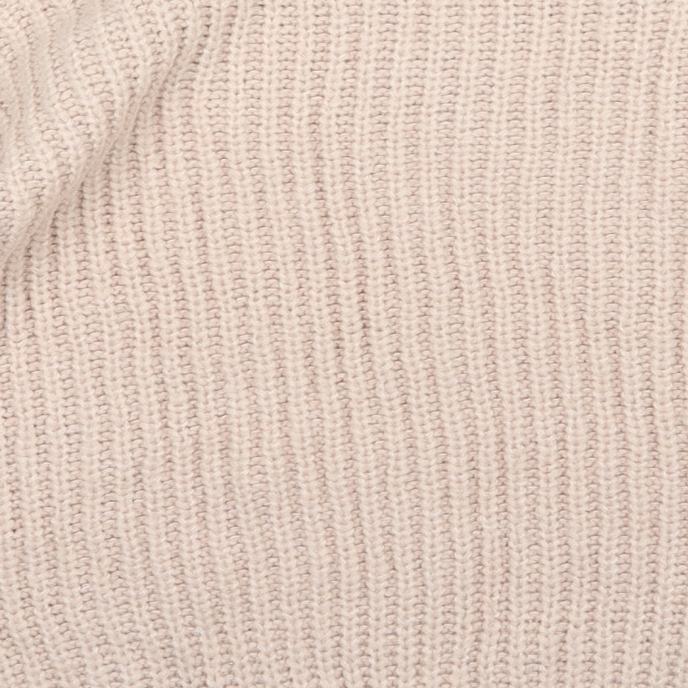 George Womens Pink Knit Pullover Jumper Size L