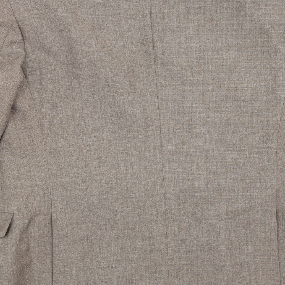 Classic Mr Harry Mens Brown Jacket Suit Jacket Size 40