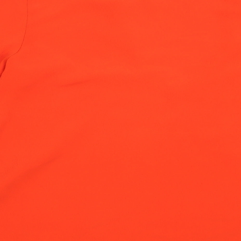 Topshop Womens Red Basic Blouse Size 4