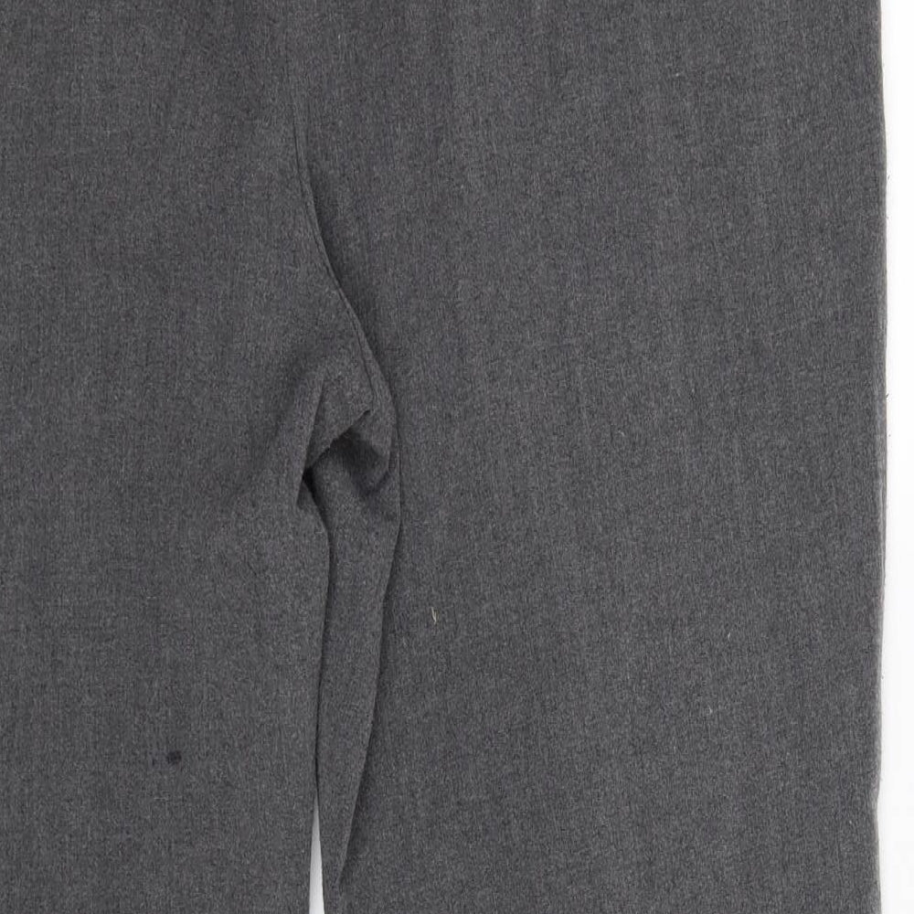 Glamorous Womens Grey Trousers Size 18 L27 in