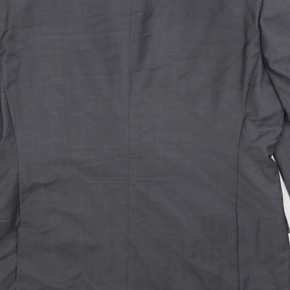 Marks & Spencer Mens Grey Jacket Suit Jacket Size 42