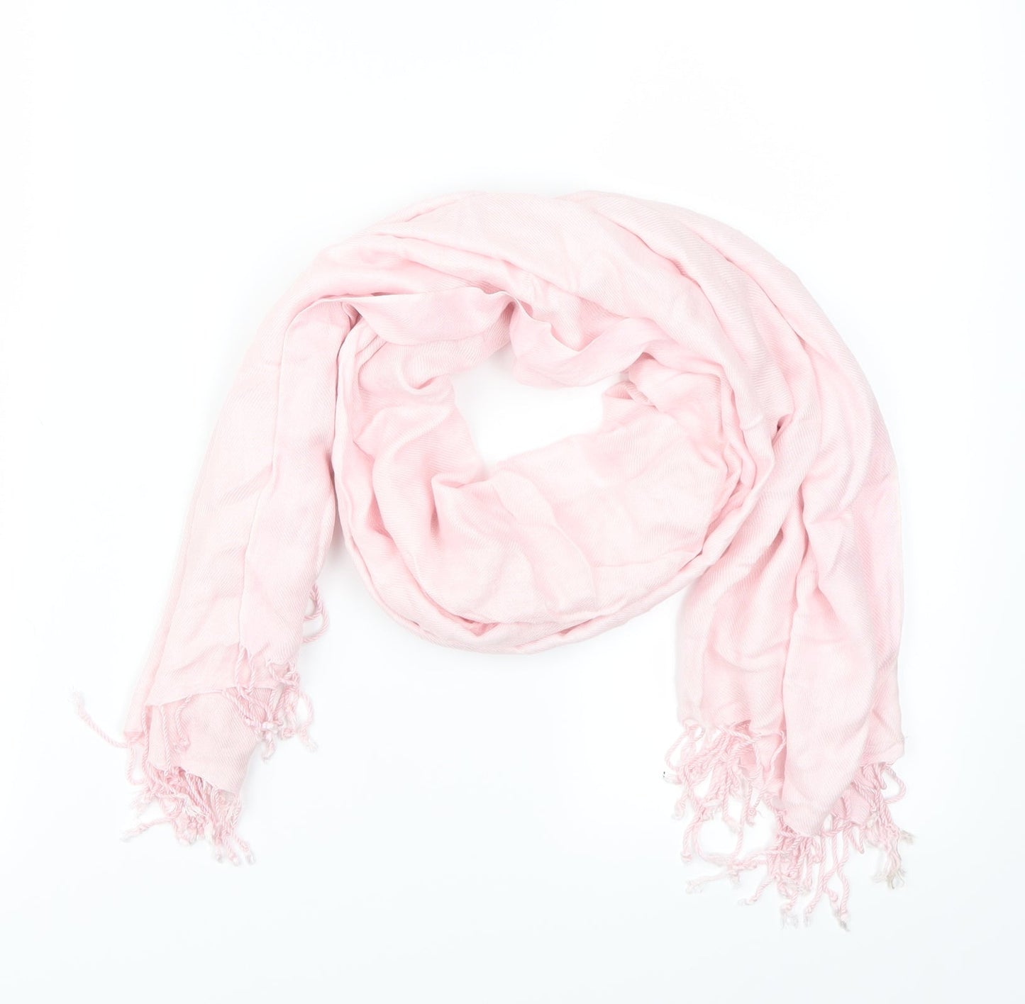 Preworn Womens Pink Scarf