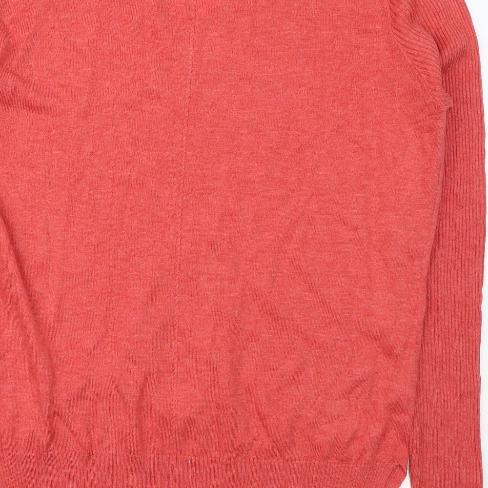 Primark Womens Orange Pullover Jumper Size 14