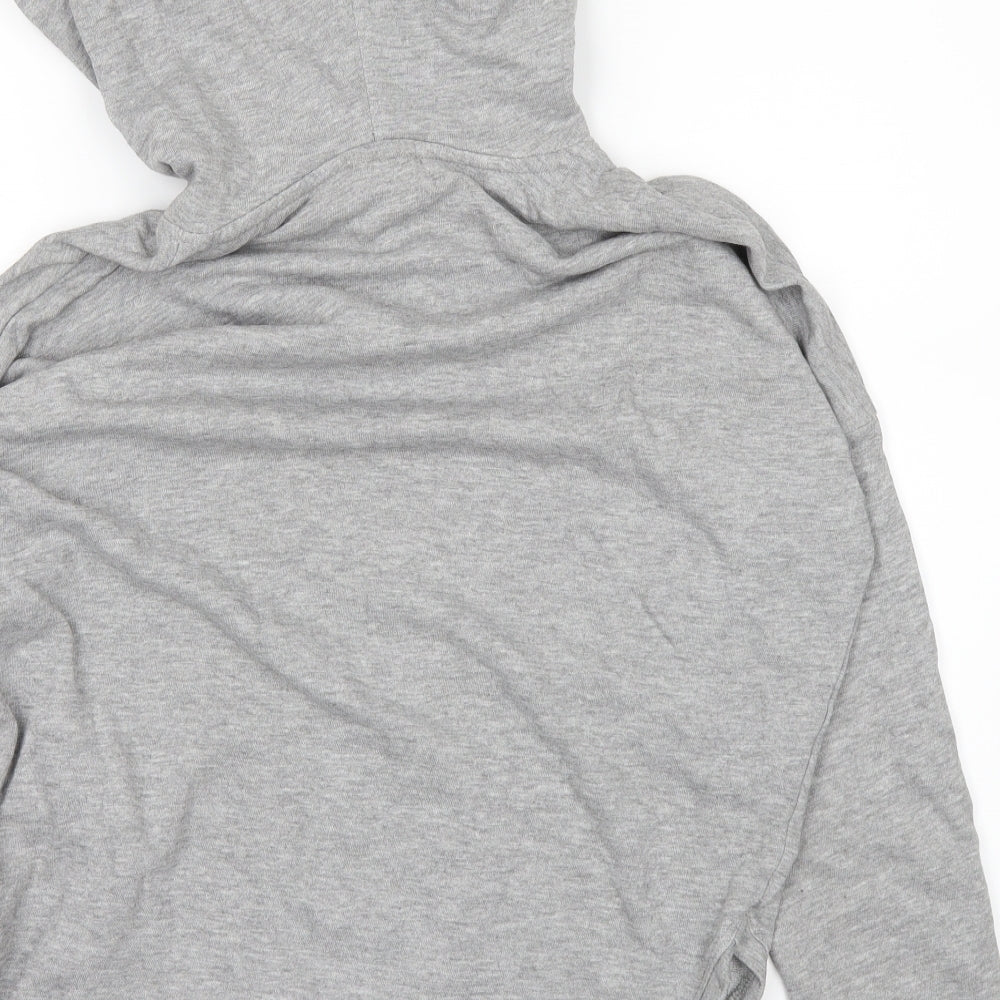Urban Classics Womens Grey Pullover Hoodie Size S