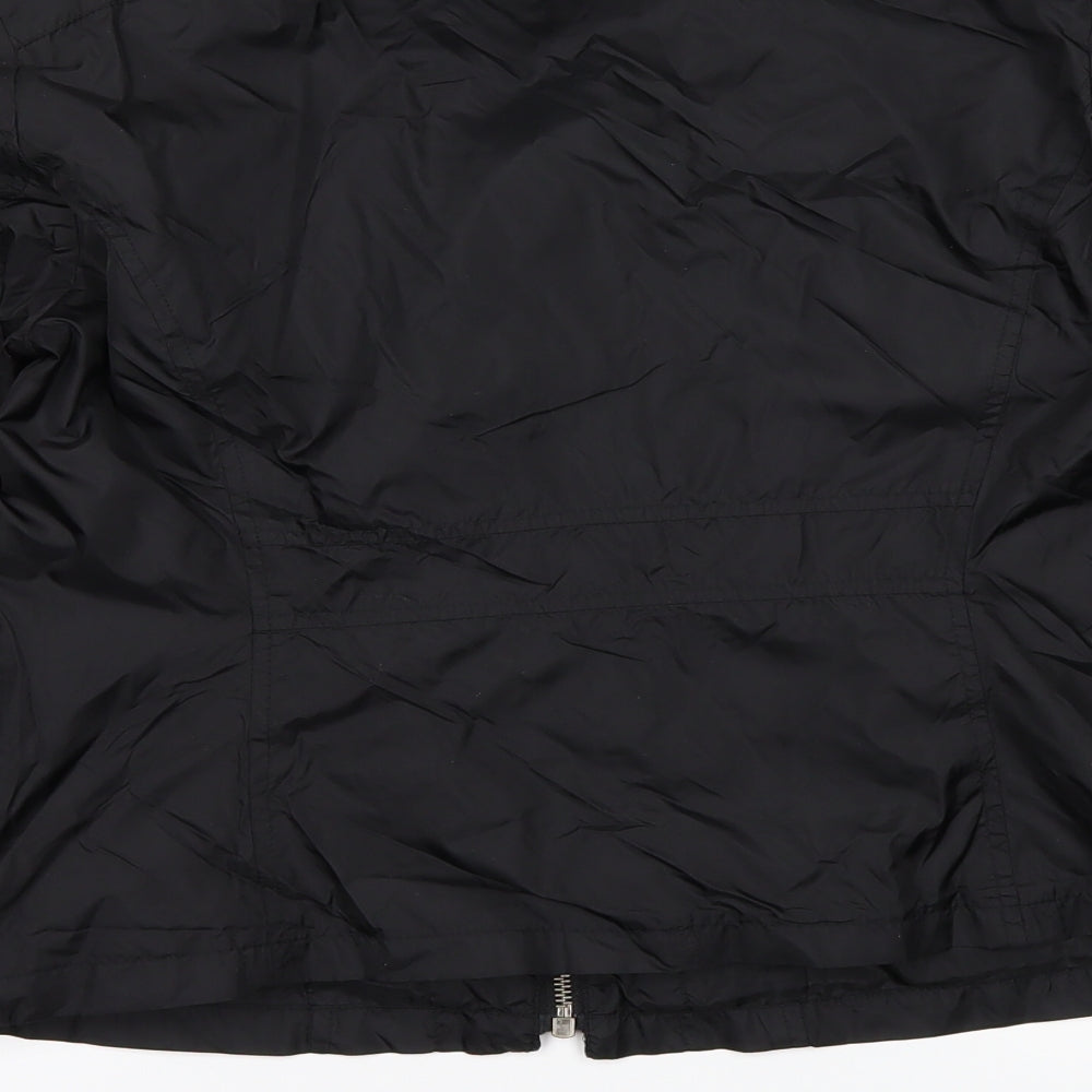 Marks & Spencer Womens Black Windbreaker Cape Size 10