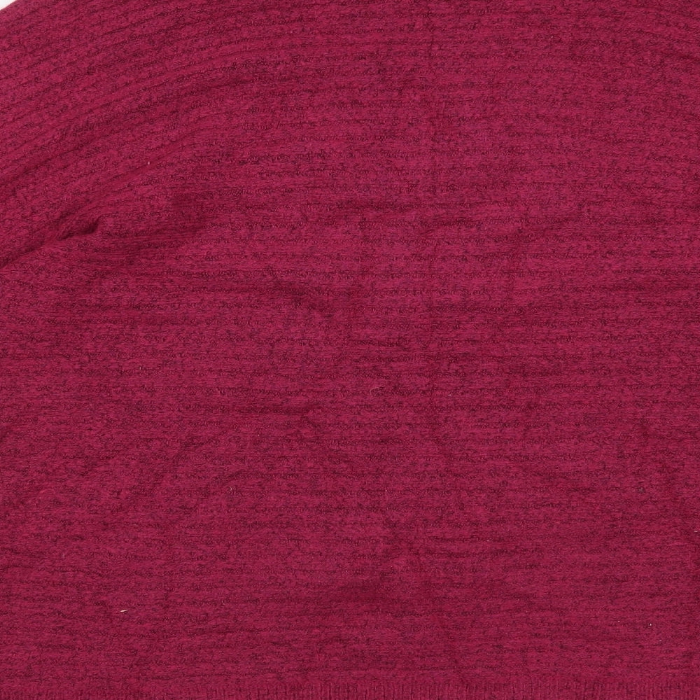 Bonmarché Womens Pink Pullover Jumper Size 12