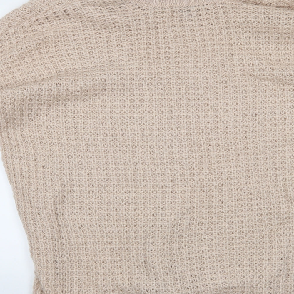 H&M Womens Pink Pullover Jumper Size M