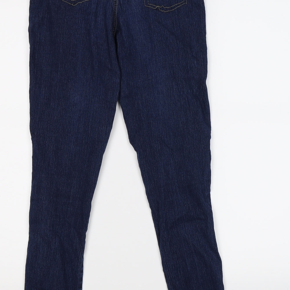 denim co Womens Blue Denim Jegging Leggings Size 10 L28 in