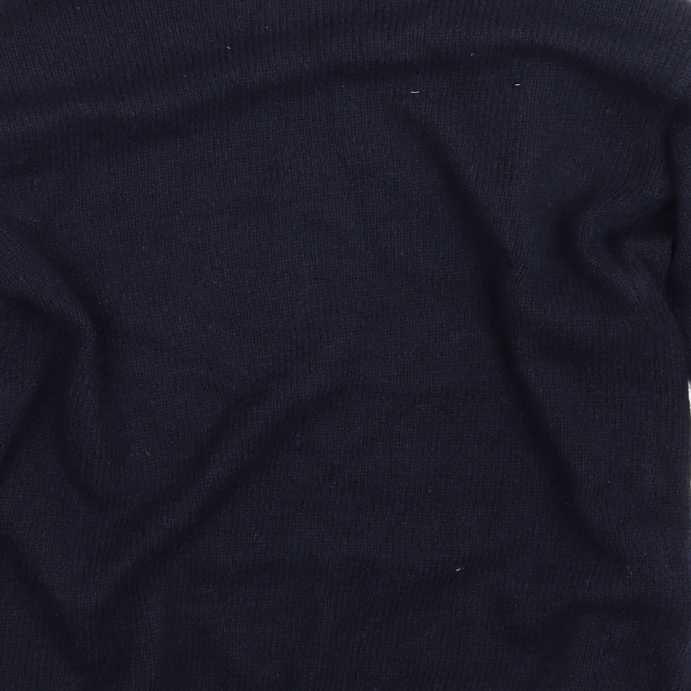 F&F Womens Blue Cardigan Jumper Size 6