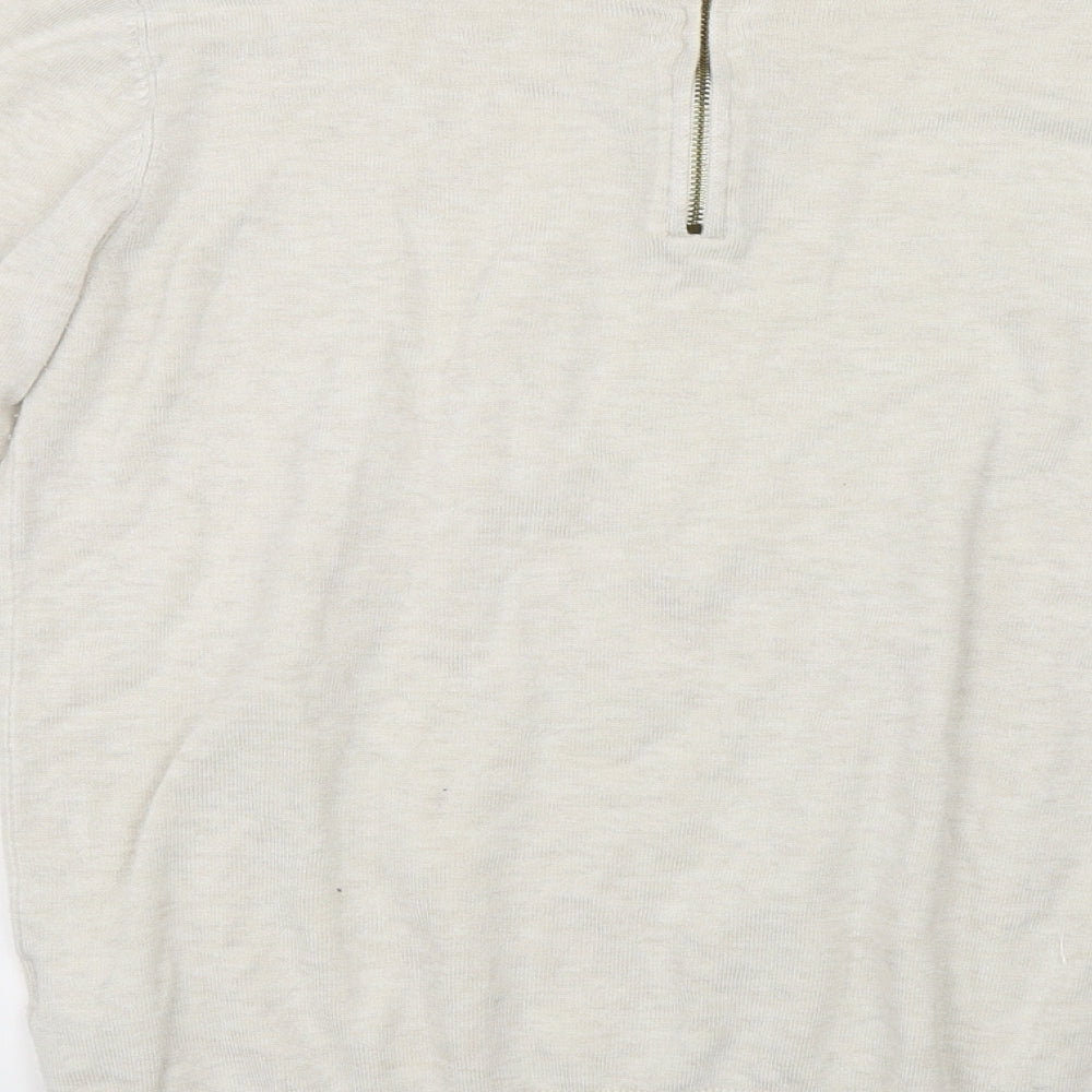 Papaya Womens Beige Pullover Jumper Size 14