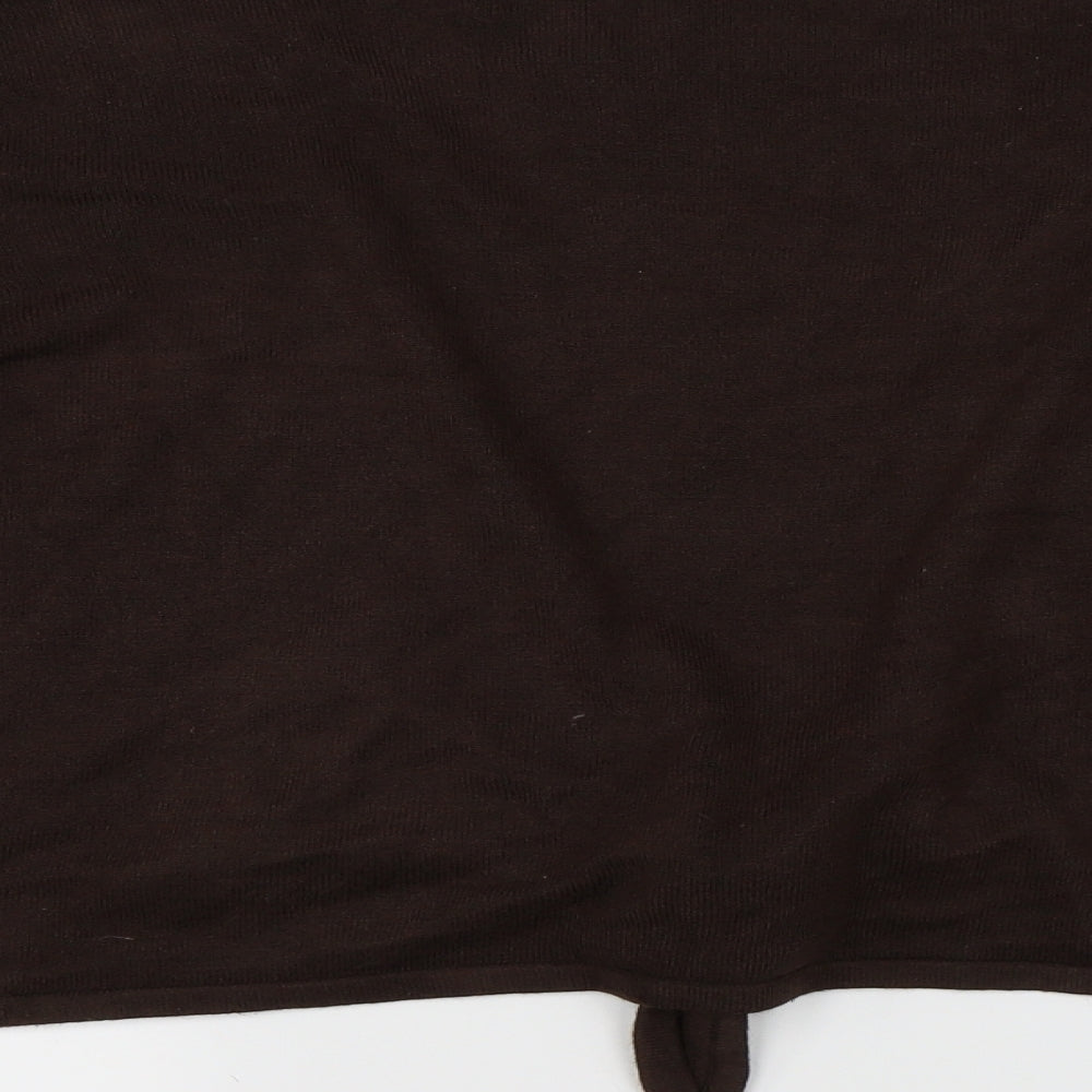 Bonmarché Womens Brown Cardigan Jumper Size XL