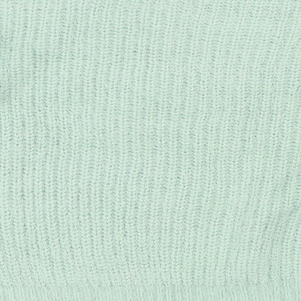 M&Co Womens Green Pullover Jumper Size 10