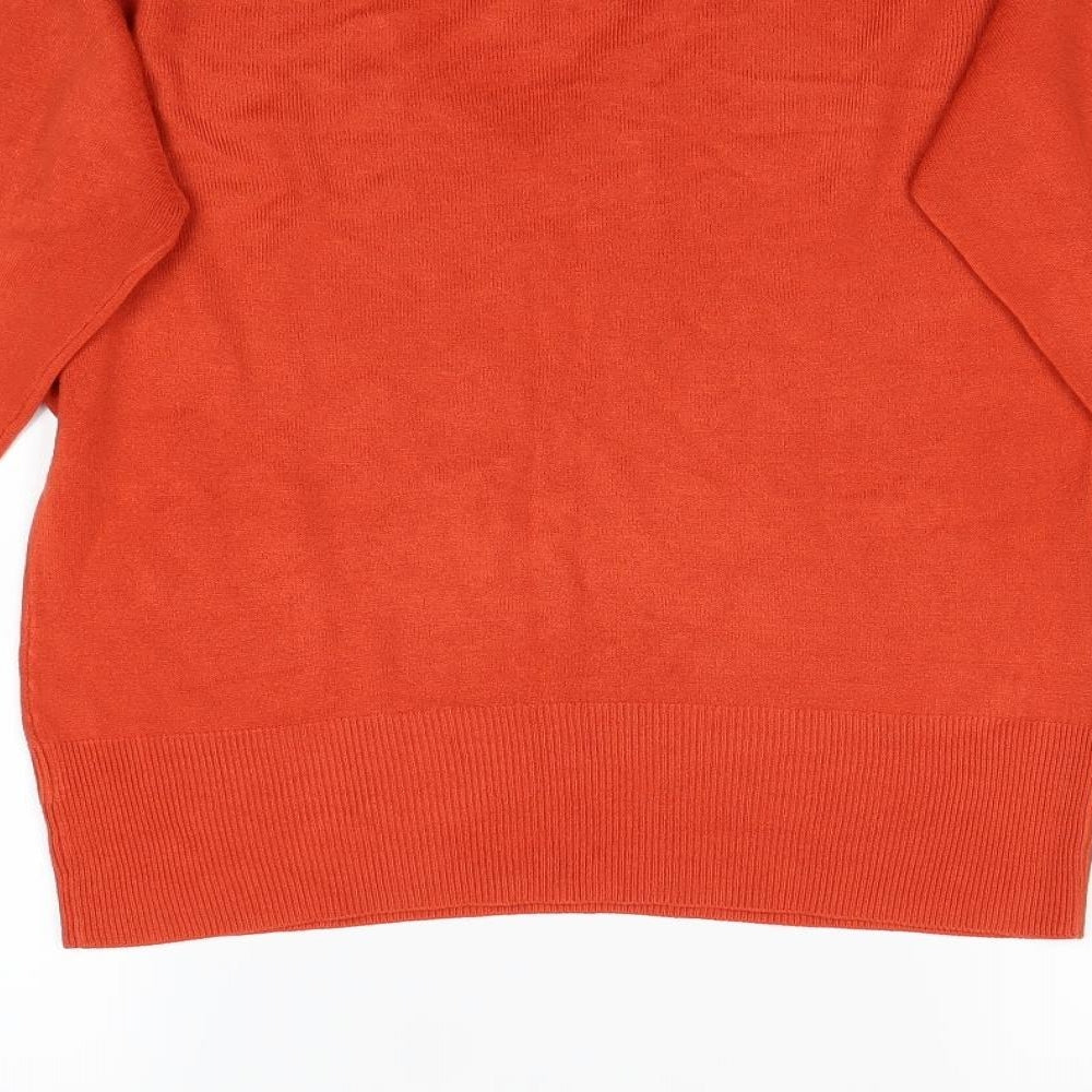 NEXT Womens Red Pullover Sweatshirt Size 12