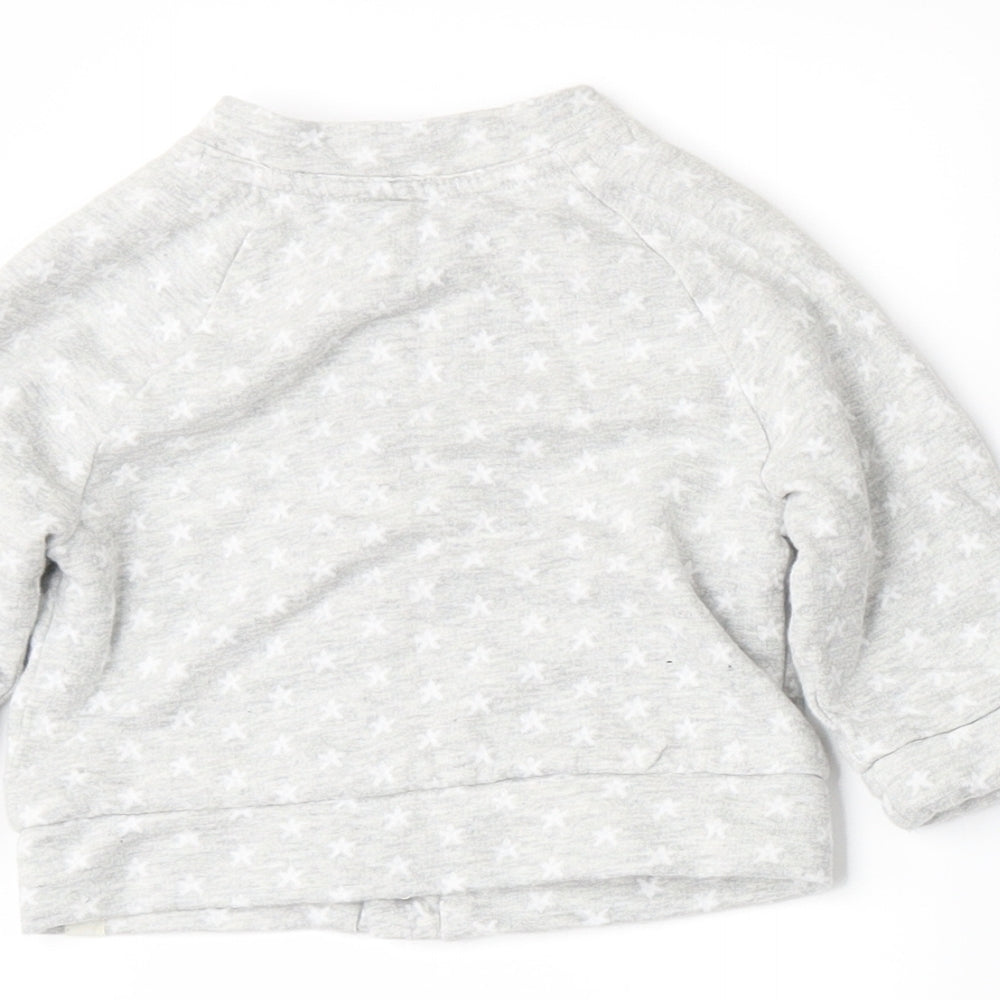 Mothercare Girls Grey Jacket Size 3-6 Months