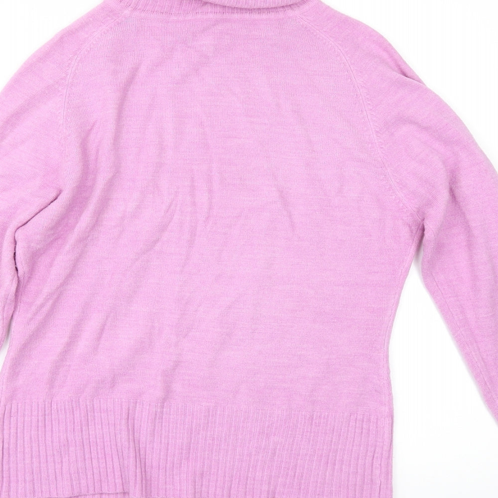 Per Una Womens Purple Pullover Jumper Size 12