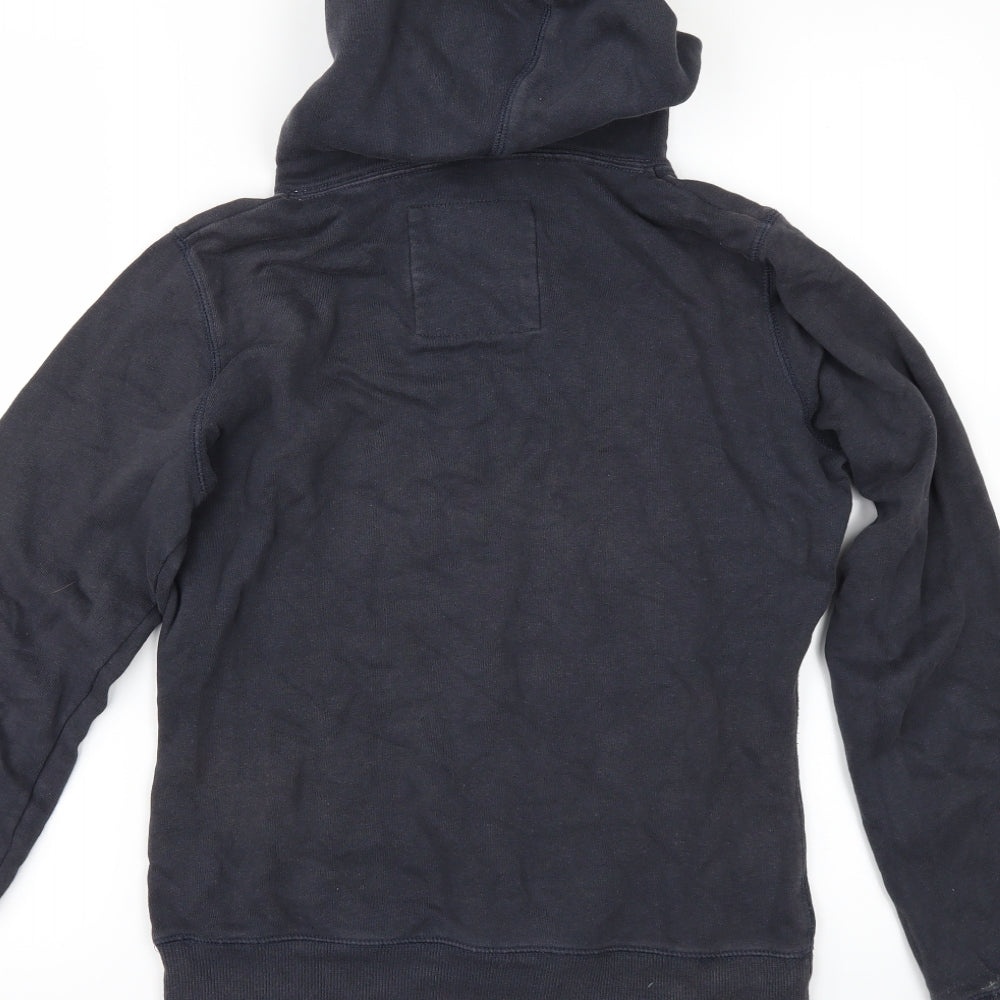 H&M Womens Blue Pullover Hoodie Size XS