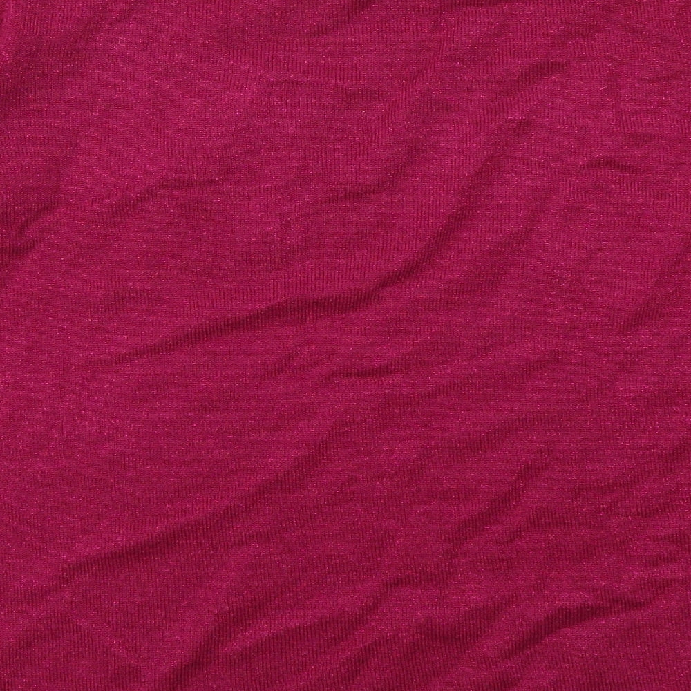 Bonmarché Womens Pink Pullover Jumper Size M