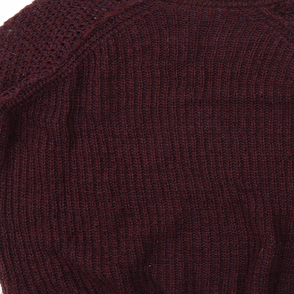 NewLook Womens Purple Pullover Jumper Size 8