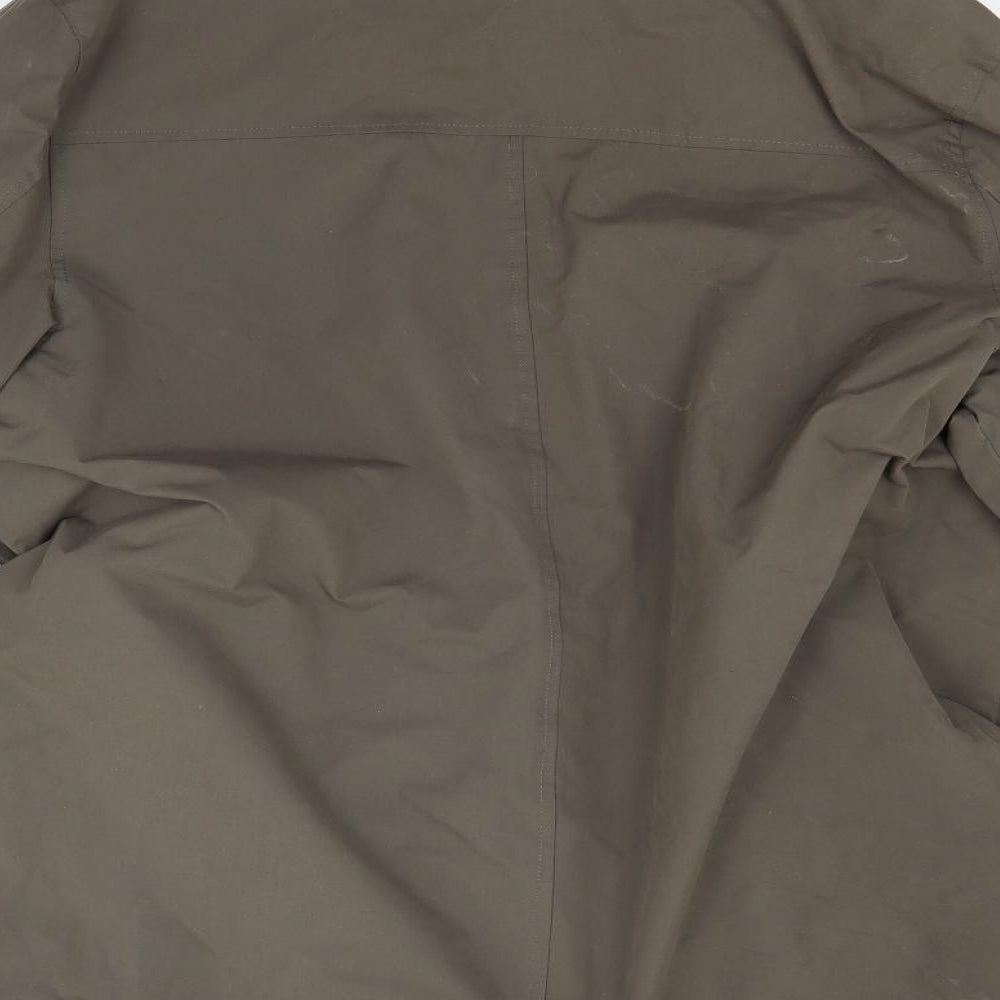 Aldon Mens Green Overcoat Coat Size M
