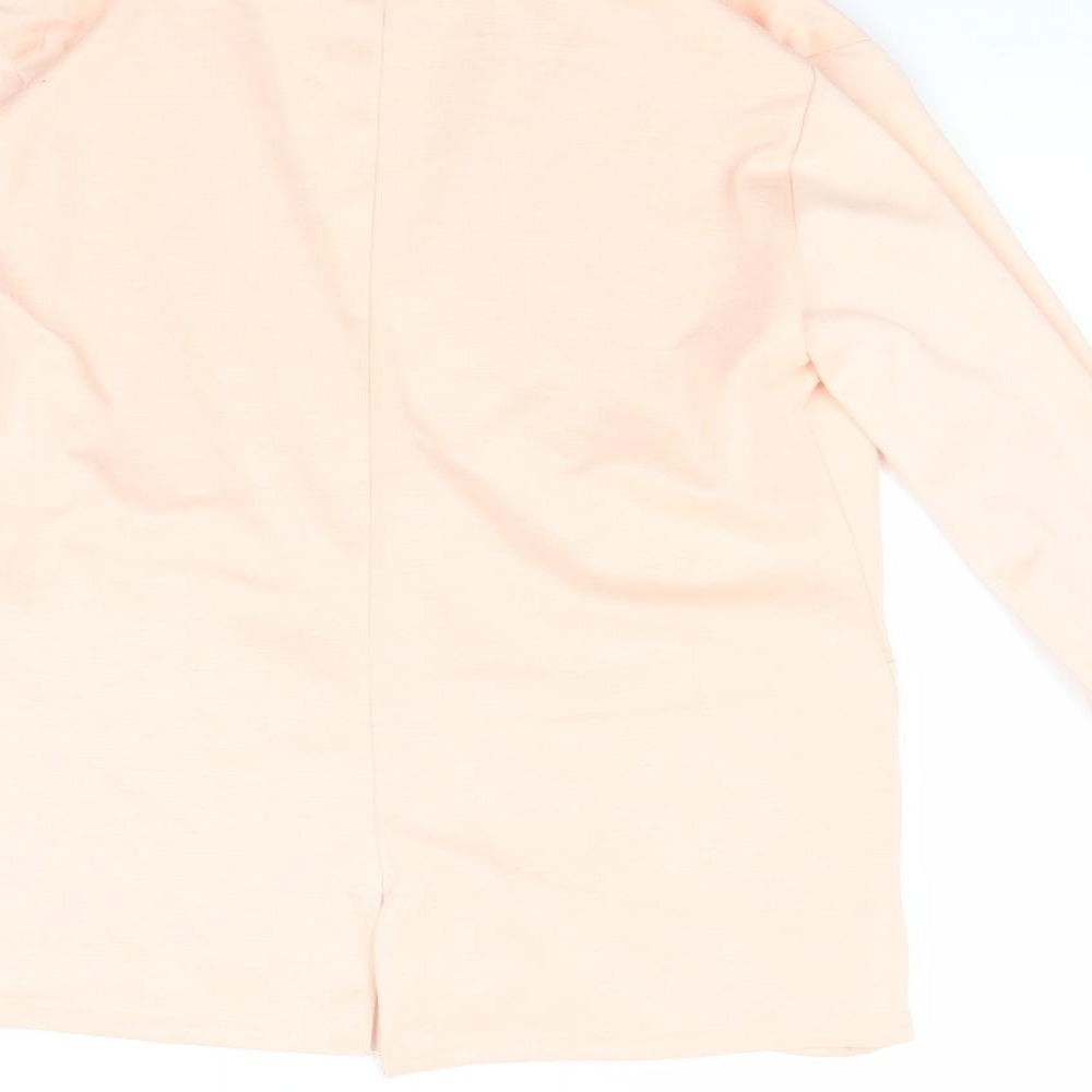 Boohoo Womens Beige Cape Jumper Size 12