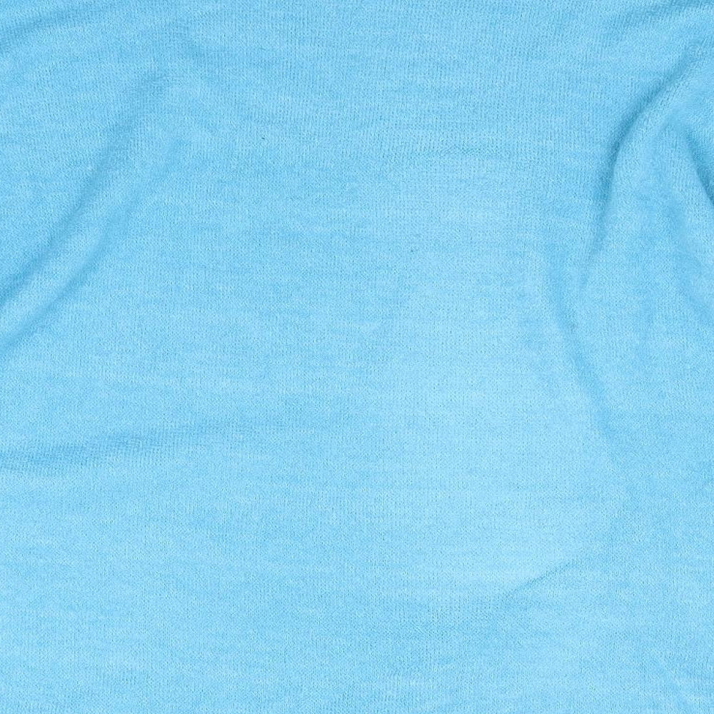 MissLook Womens Blue Pullover Jumper Size L