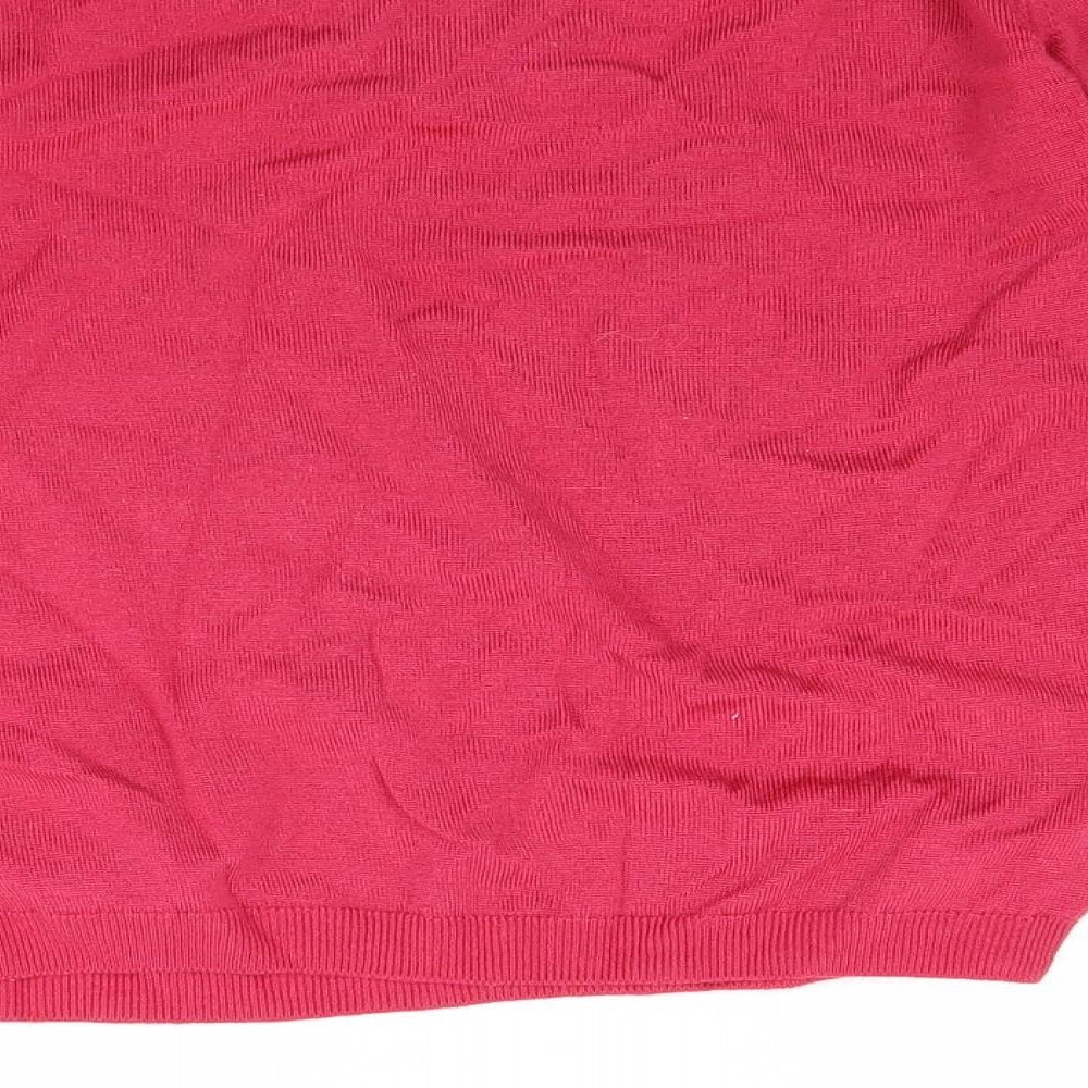 EWA Womens Red Pullover Jumper Size S