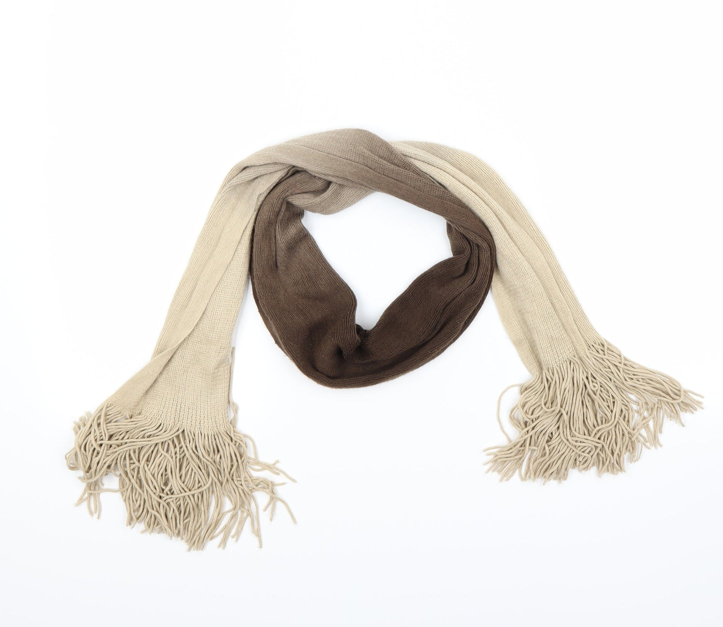 Preworn Womens Brown Scarf