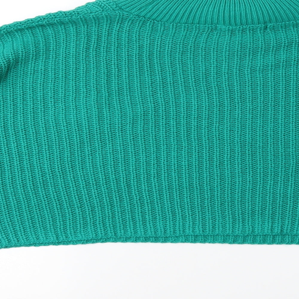 In the Style Womens Green Knit Pullover Jumper Size 8