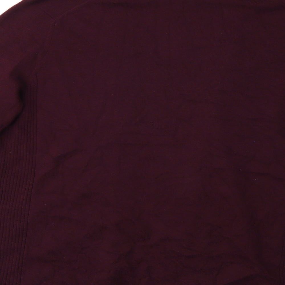 Gap Womens Red Knit Cardigan Jumper Size M