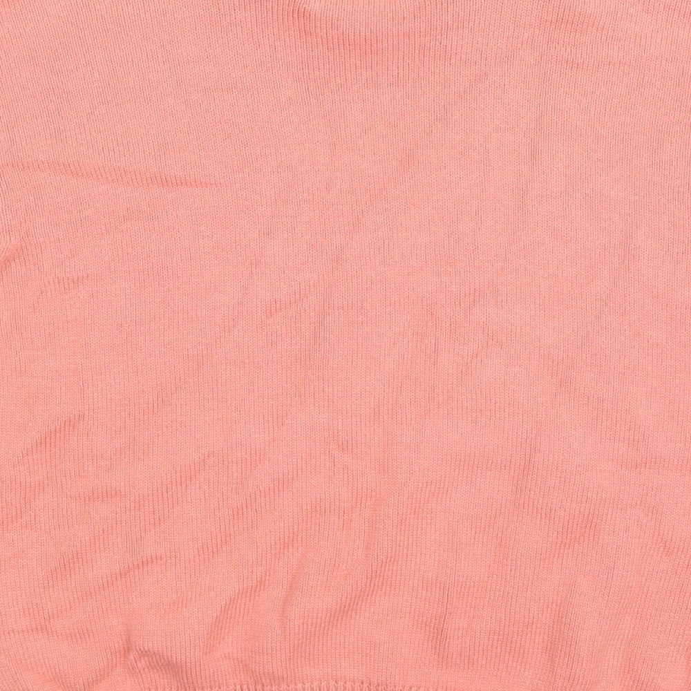 Country Trader Womens Pink Knit Pullover Jumper Size S