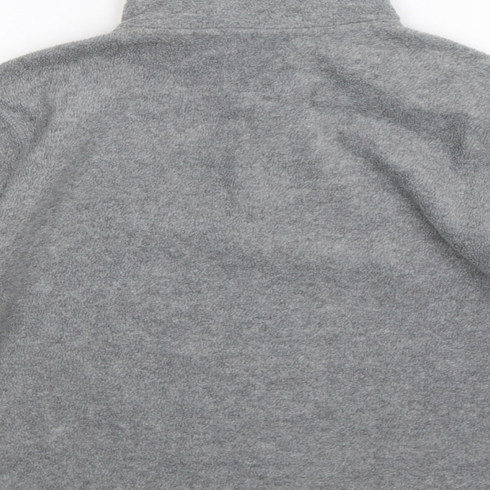 Old Navy Womens Grey Fleece Jacket Size 8