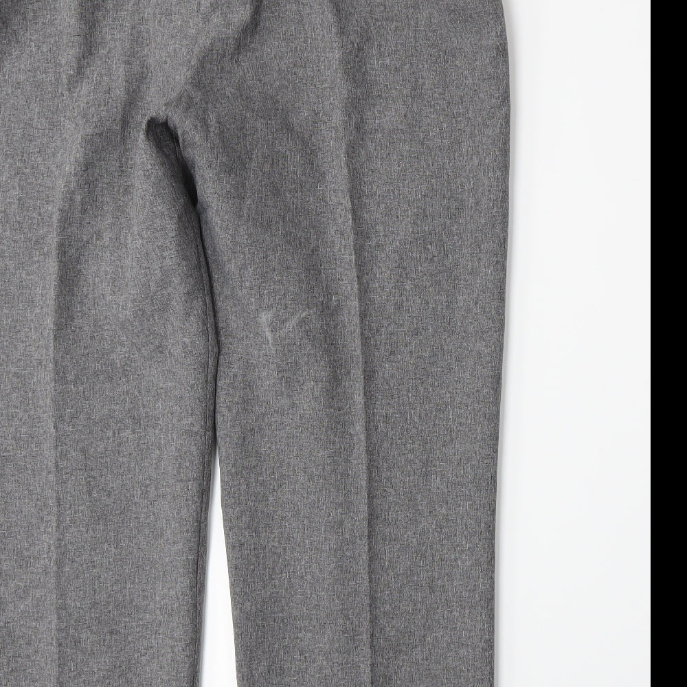 Emma Collection Womens Grey Trousers Size 20 L26 in