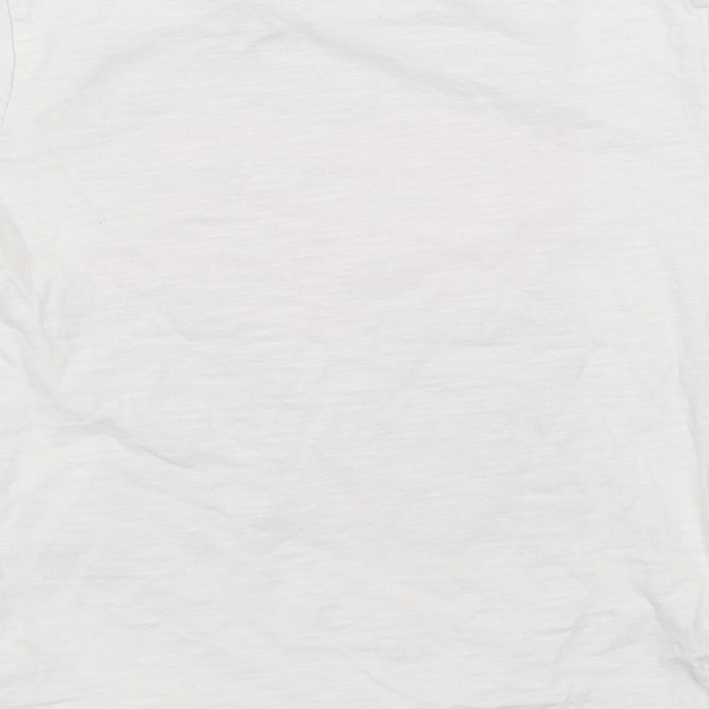 Next Boys White Basic T-Shirt Size 5 Years