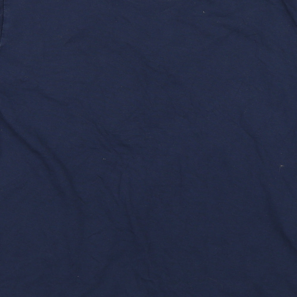 Demo Boys Blue Basic T-Shirt Size 11-12 Years
