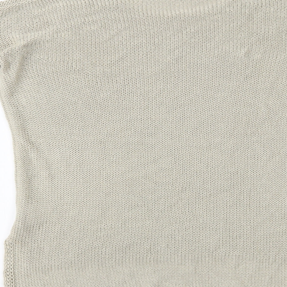 Papaya Womens Beige Pullover Jumper Size 8
