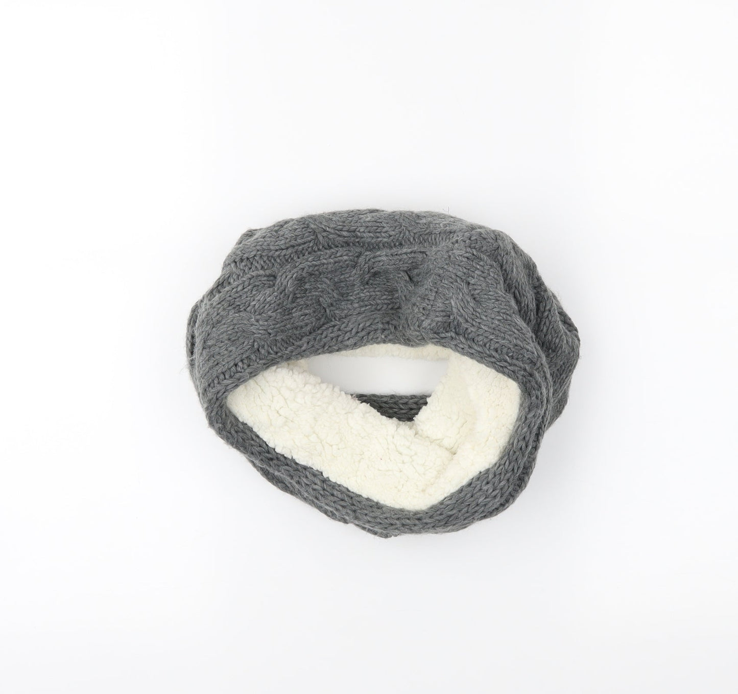 Preworn Womens Grey Scarf