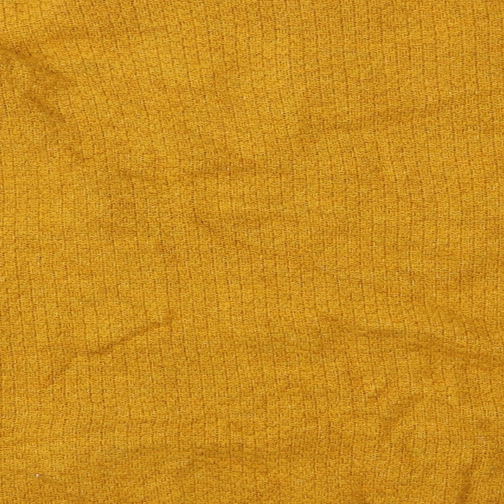 Peacocks Womens Yellow Knit Pullover Jumper Size S