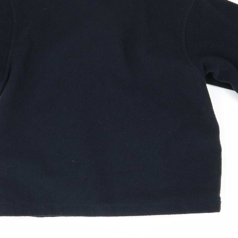 Blue Max Boys Blue Fleece Gilet Coat Size M
