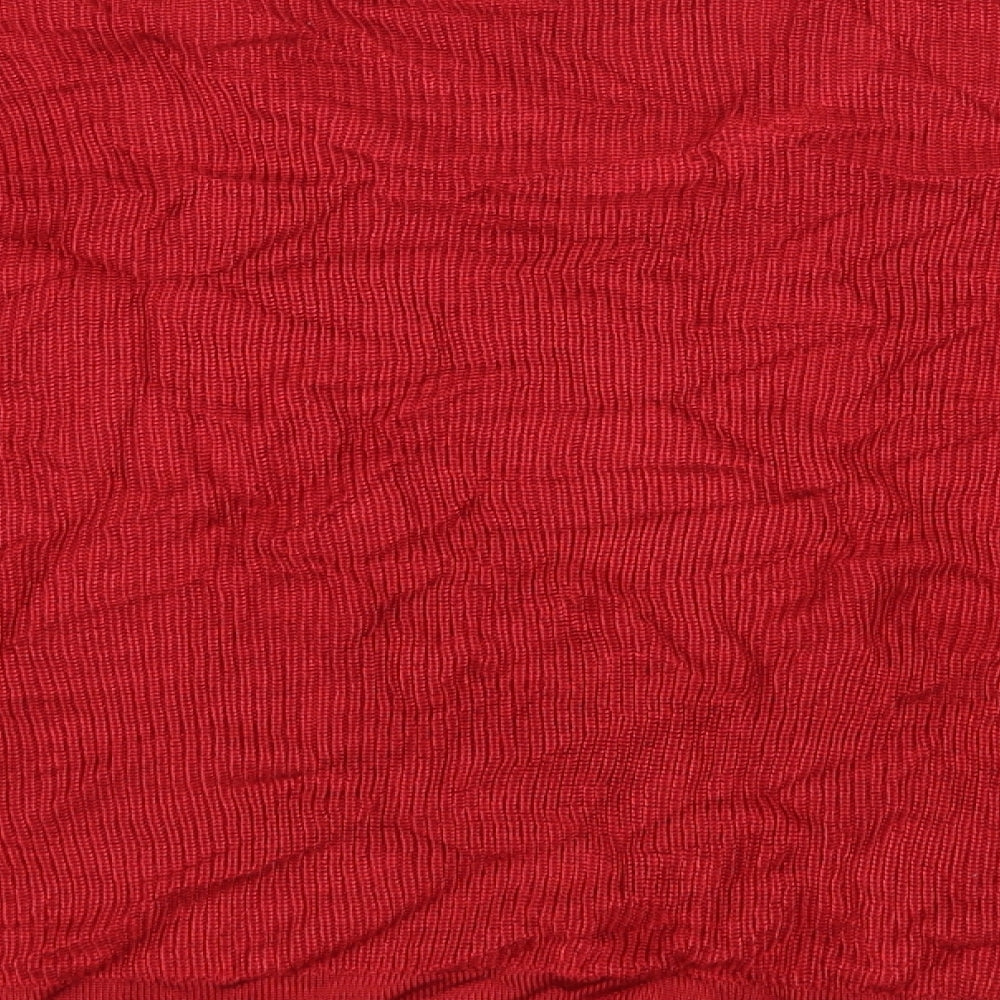 Per Una Womens Red Knit Pullover Jumper Size 14