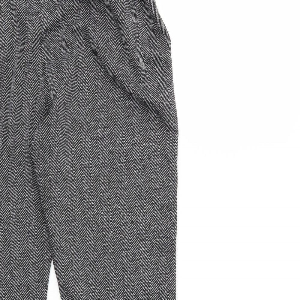 Ambiance Womens Grey Trousers Size M L25 in