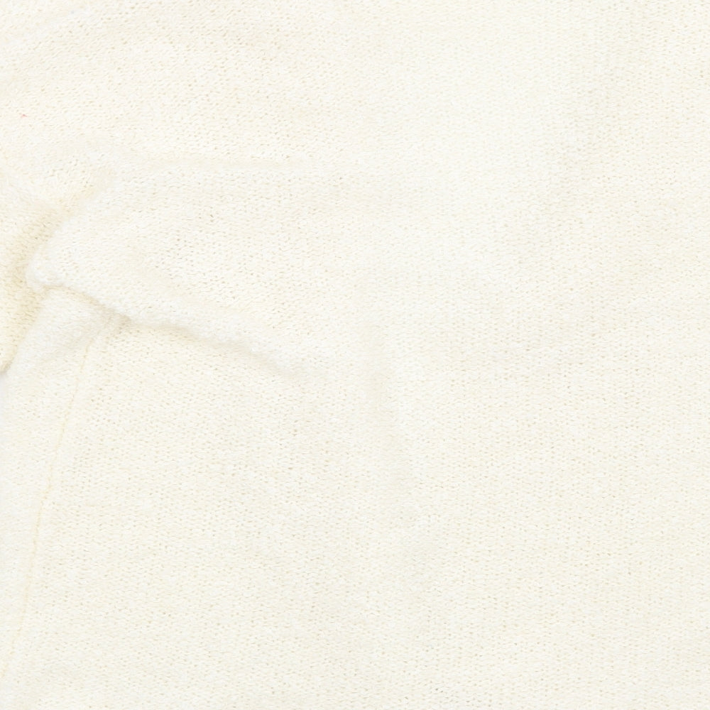 Noto Womens Beige Cardigan Jumper Size M