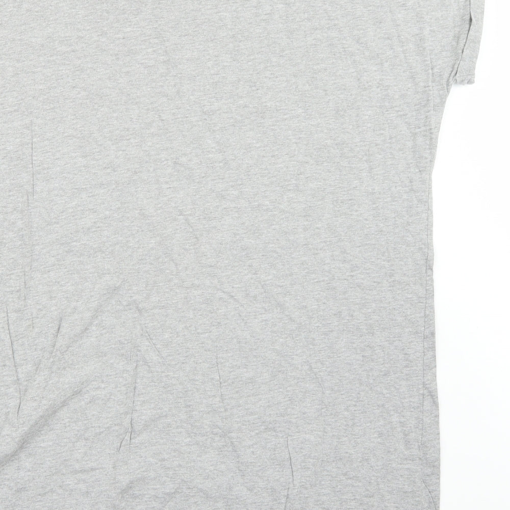 ASOS Womens Grey Basic T-Shirt Size 6