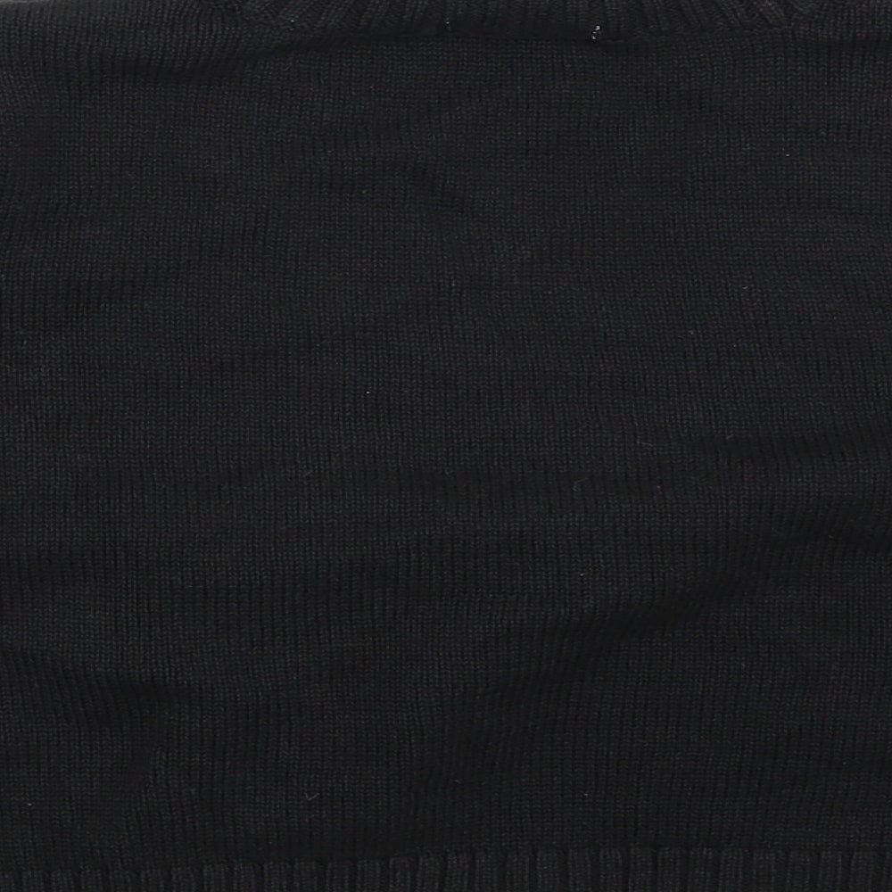 Damart Womens Black Pullover Jumper Size 12
