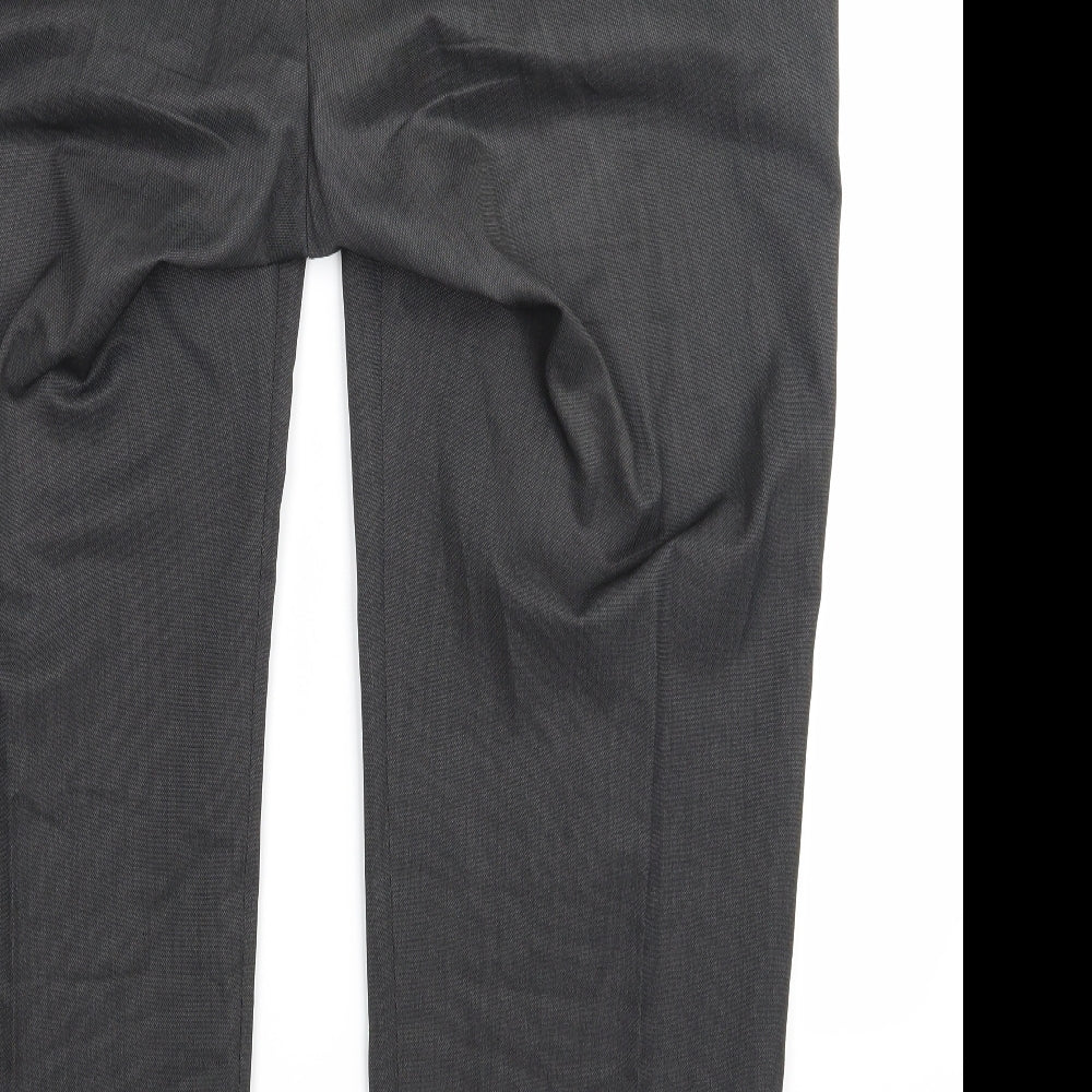 Marks and Spencer Womens Black Trousers Size 40 L27.5 in